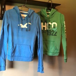 Hollister hooded sweatshirts